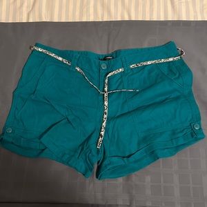 Maurice’s shorts with belt.